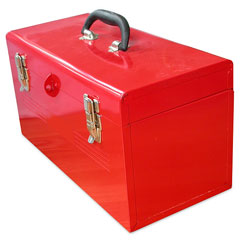 red tool box